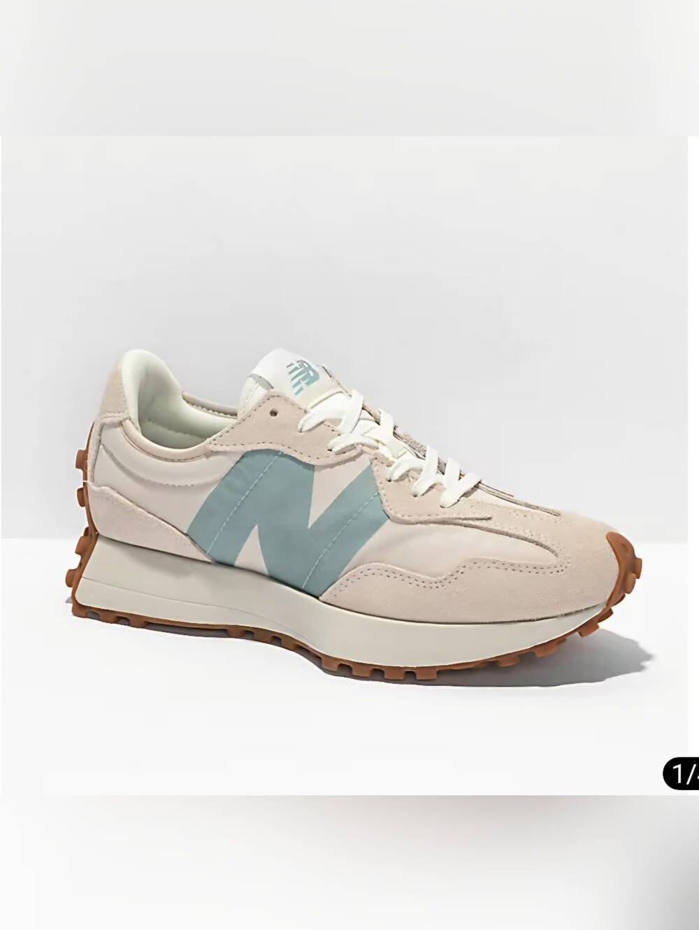 New Balance Lifestyle 327 Moonbeam & Storm Blue